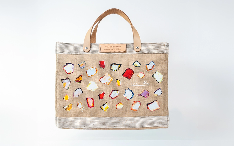 Jean Claude Roy Market Tote Bag | Grand Bohemian Gallery Artist 