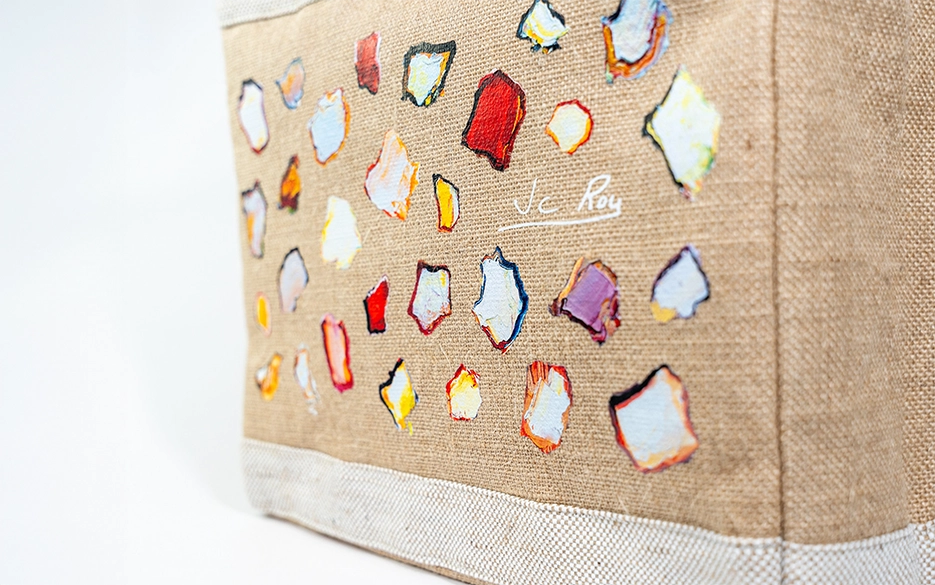 Jean Claude Roy Market Tote Bag | Grand Bohemian Gallery Artist 